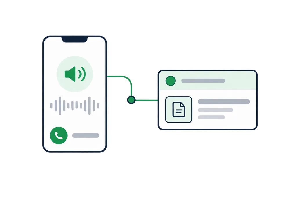 AI VoiceAssist: a phone and a documented ticket