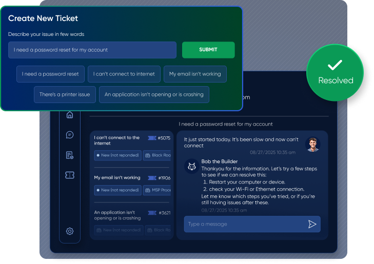 Teams Ticketing Teams Ticketing for MSPs and Enteprises